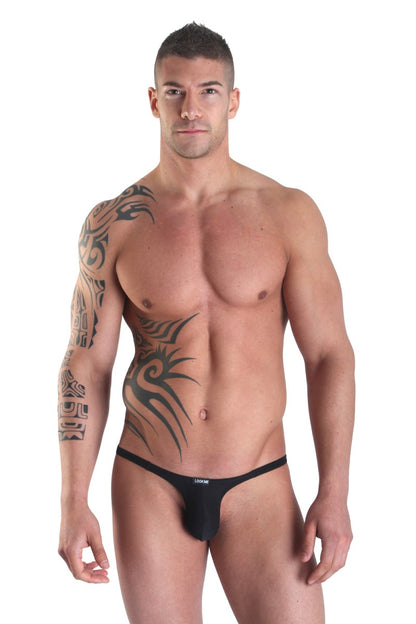 schwarzer Männer String-Tanga Sunny 96-57 XL von Look Me-0